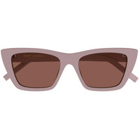 Hodinky & Bižutéria Žena Slnečné okuliare Yves Saint Laurent Occhiali da Sole Saint Laurent SL 276 Mica 058 Ružová
