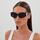Hodinky & Bižutéria Žena Slnečné okuliare Balenciaga Occhiali da Sole  BB0321S 002 Čierna