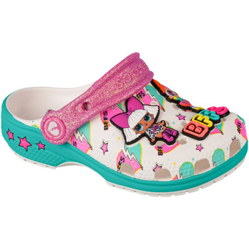 Topánky Dievča Papuče Crocs LOL Surprise BFF Kids Classic Clog Biela