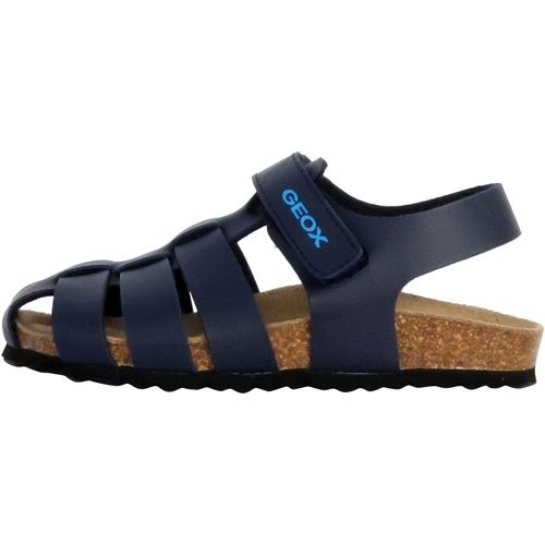 Topánky Dievča Sandále Geox 233034 Modrá