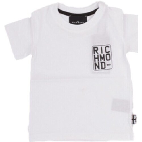 Oblečenie Chlapec Tričká s krátkym rukávom John Richmond RBP24049TS Biela