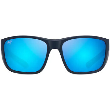 Hodinky & Bižutéria Slnečné okuliare Maui Jim Occhiali da Sole  Amberjack B896-03 Polarizzati Modrá