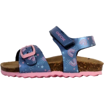 Topánky Dievča Sandále Geox 232923 Modrá