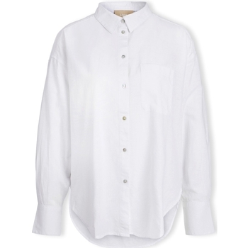 Oblečenie Žena Blúzky Jjxx Jamie Linen Shirt L/S - White Biela