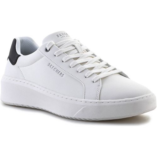 Topánky Muž Nízke tenisky Skechers Court Break - Suit Sneaker 183175-WHT Biela