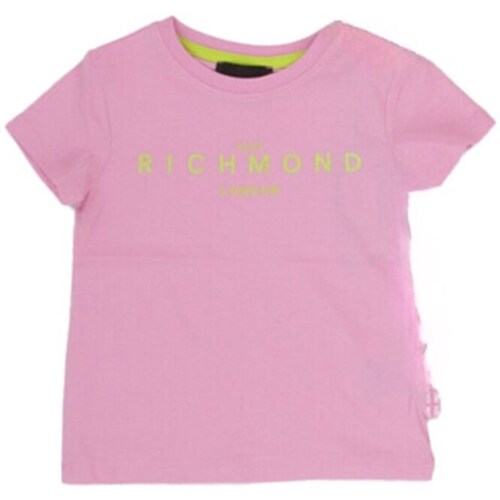 Oblečenie Dievča Tričká s krátkym rukávom John Richmond RGP24003TS Ružová