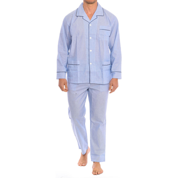 Oblečenie Muž Pyžamá a nočné košele Kisses&Love KL30192 Modrá