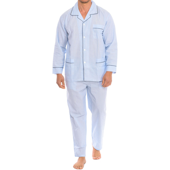 Oblečenie Muž Pyžamá a nočné košele Kisses&Love KL30193 Modrá