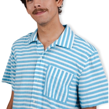 Brava Fabrics Stripes Shirt - Blue Biela