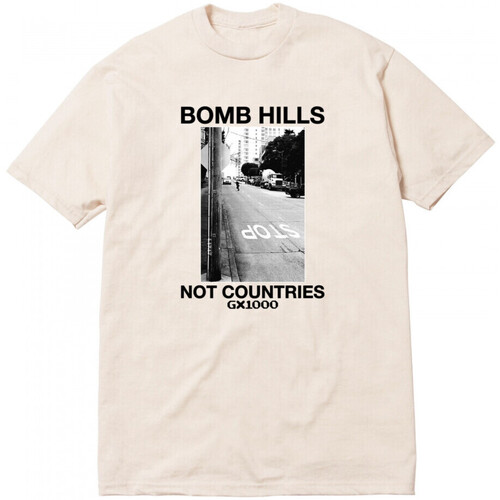 Oblečenie Muž Tričká a polokošele Gx1000 T-shirt bomb hills Béžová