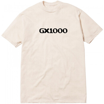 Oblečenie Muž Tričká a polokošele Gx1000 T-shirt og logo Béžová