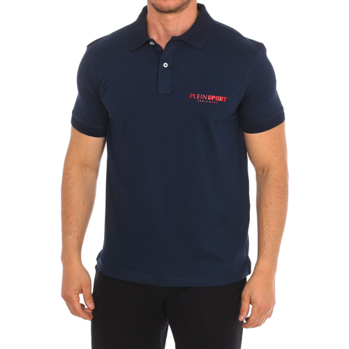 Oblečenie Muž Polokošele s krátkym rukávom Philipp Plein Sport PIPS500-85 Námornícka modrá