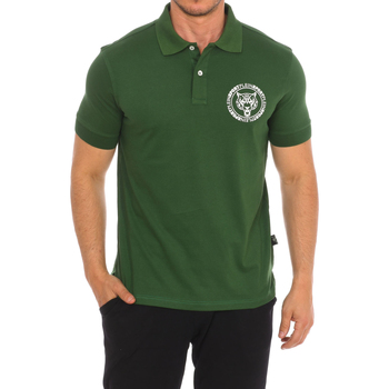 Oblečenie Muž Polokošele s krátkym rukávom Philipp Plein Sport PIPS508-32 Zelená