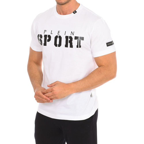 Oblečenie Muž Tričká s krátkym rukávom Philipp Plein Sport TIPS400-01 Biela