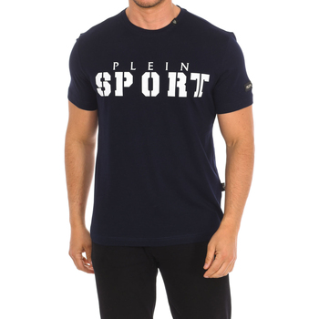 Oblečenie Muž Tričká s krátkym rukávom Philipp Plein Sport TIPS400-85 Námornícka modrá