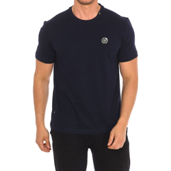 Oblečenie Muž Tričká s krátkym rukávom Philipp Plein Sport TIPS401-85 Námornícka modrá