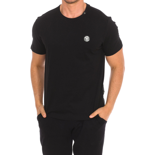Oblečenie Muž Tričká s krátkym rukávom Philipp Plein Sport TIPS404-99 Čierna