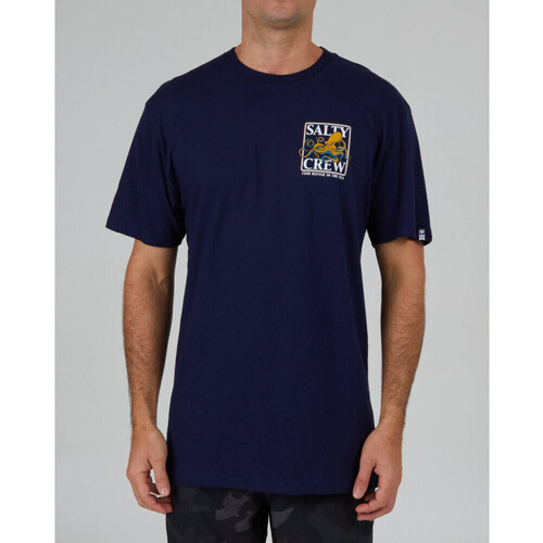 Oblečenie Muž Tričká a polokošele Salty Crew Ink slinger standard s/s tee Modrá
