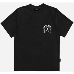 Oblečenie Muž Tričká a polokošele Wasted T-shirt grief Čierna