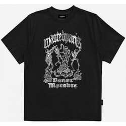 Oblečenie Muž Tričká a polokošele Wasted T-shirt macabre Čierna