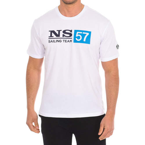Oblečenie Muž Tričká s krátkym rukávom North Sails 9024050-101 Biela