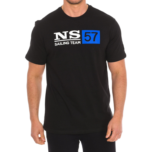 Oblečenie Muž Tričká s krátkym rukávom North Sails 9024050-999 Čierna