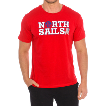 Oblečenie Muž Tričká s krátkym rukávom North Sails 9024110-230 Červená