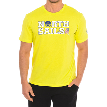 Oblečenie Muž Tričká s krátkym rukávom North Sails 9024110-470 Žltá