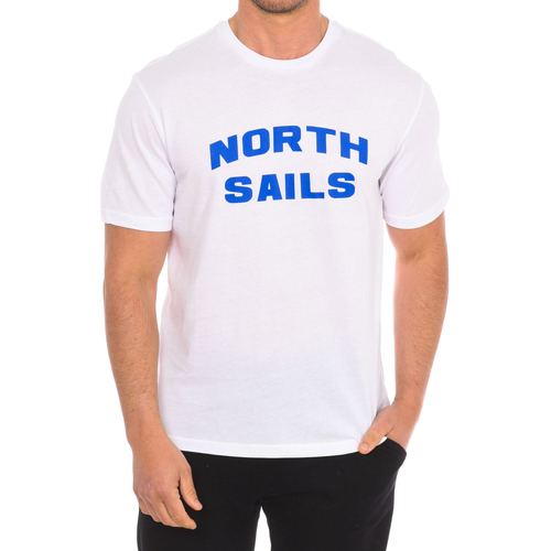 Oblečenie Muž Tričká s krátkym rukávom North Sails 9024180-101 Biela