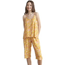 Oblečenie Žena Pyžamá a nočné košele J&j Brothers JJBEH1001 Žltá