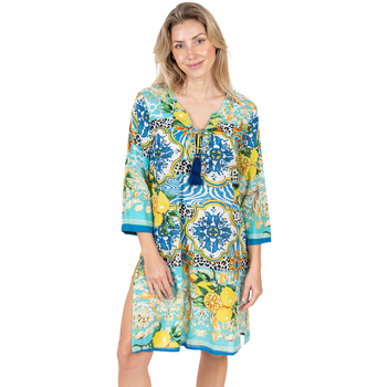 Oblečenie Žena Krátke šaty Isla Bonita By Sigris Kurta Modrá