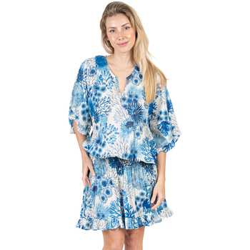 Oblečenie Žena Krátke šaty Isla Bonita By Sigris Šaty Modrá