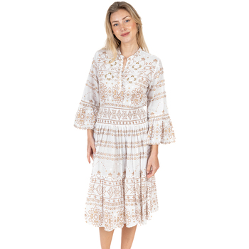 Oblečenie Žena Krátke šaty Isla Bonita By Sigris Šaty Biela