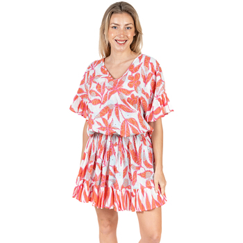 Oblečenie Žena Krátke šaty Isla Bonita By Sigris Šaty Ružová