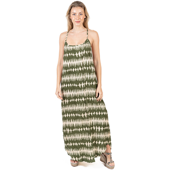 Oblečenie Žena Dlhé šaty Isla Bonita By Sigris Šaty Zelená