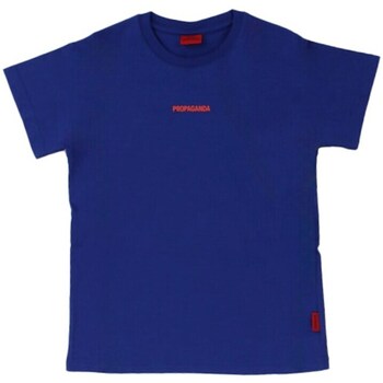 Oblečenie Chlapec Tričká s krátkym rukávom Propaganda 24SSPRBLTS997 Modrá
