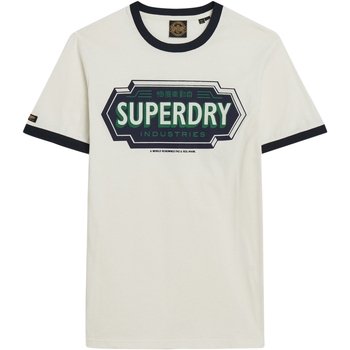 Oblečenie Muž Tričká s krátkym rukávom Superdry 235501 Biela