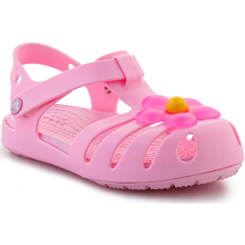 Topánky Deti Sandále Crocs Isabela Charm Sandals 208445-6S0 Ružová