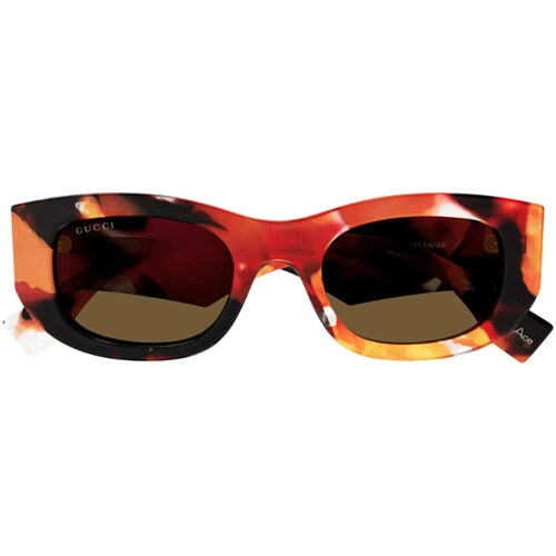 Hodinky & Bižutéria Slnečné okuliare Gucci Occhiali da Sole  Reace GG1627S 001 Viacfarebná