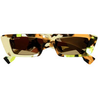 Hodinky & Bižutéria Slnečné okuliare Gucci Occhiali da Sole  Reace GG1625S 001 Žltá