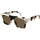 Hodinky & Bižutéria Slnečné okuliare Gucci Occhiali da Sole  Reace GG1623S 002 Viacfarebná