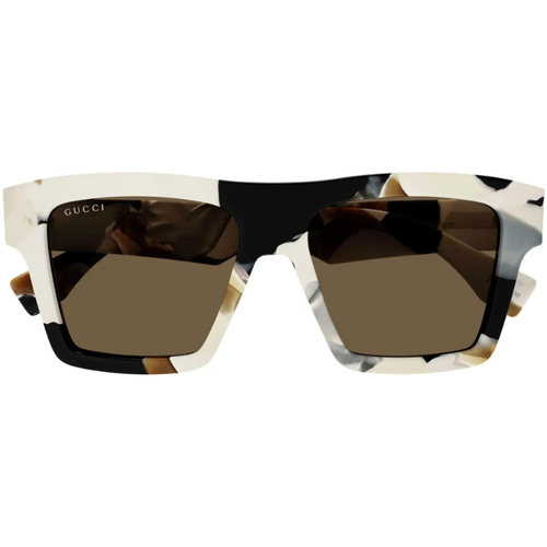 Hodinky & Bižutéria Slnečné okuliare Gucci Occhiali da Sole  Reace GG1623S 002 Viacfarebná