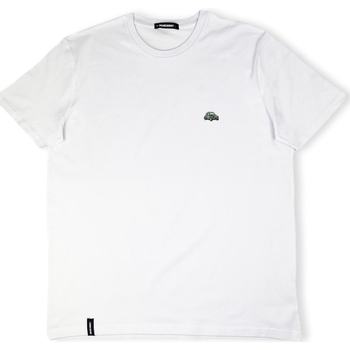 Oblečenie Muž Tričká a polokošele Organic Monkey Summer Wheels T-Shirt - White Biela