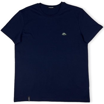 Oblečenie Muž Tričká a polokošele Organic Monkey Summer Wheels T-Shirt - Navy Modrá