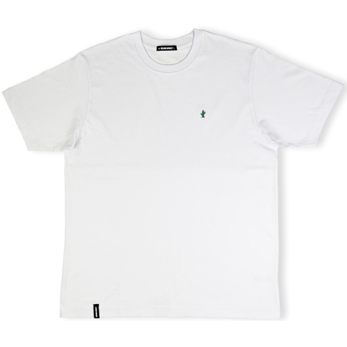 Oblečenie Muž Tričká a polokošele Organic Monkey Spikey Lee T-Shirt - White Biela