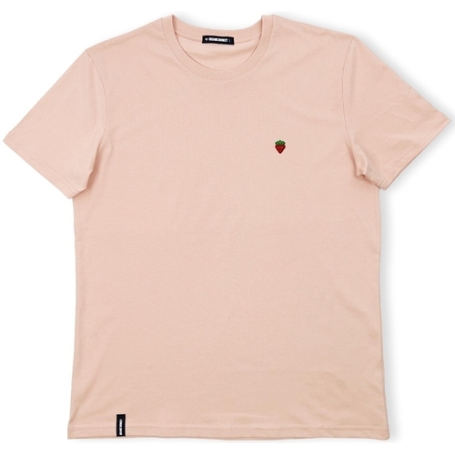 Oblečenie Muž Tričká a polokošele Organic Monkey Strawberry T-Shirt - Salmon Ružová