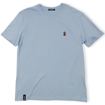 Oblečenie Muž Tričká a polokošele Organic Monkey Monkey Watch T-Shirt - Blue Macarron Modrá
