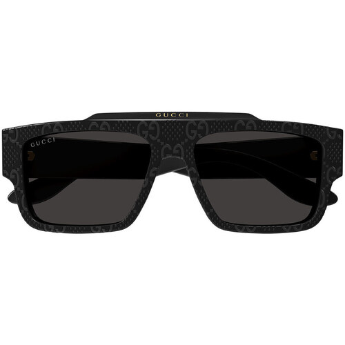 Hodinky & Bižutéria Slnečné okuliare Gucci Occhiali da Sole  GG1460S 006 Čierna