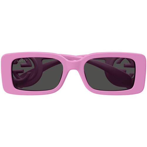 Hodinky & Bižutéria Slnečné okuliare Gucci Occhiali da Sole  GG1325S 006 Ružová