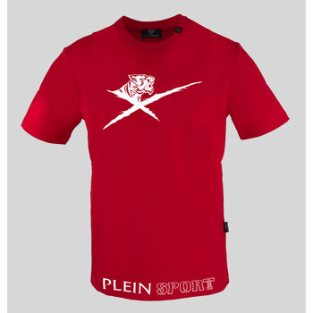Oblečenie Muž Tričká s krátkym rukávom Philipp Plein Sport - tips413 Červená